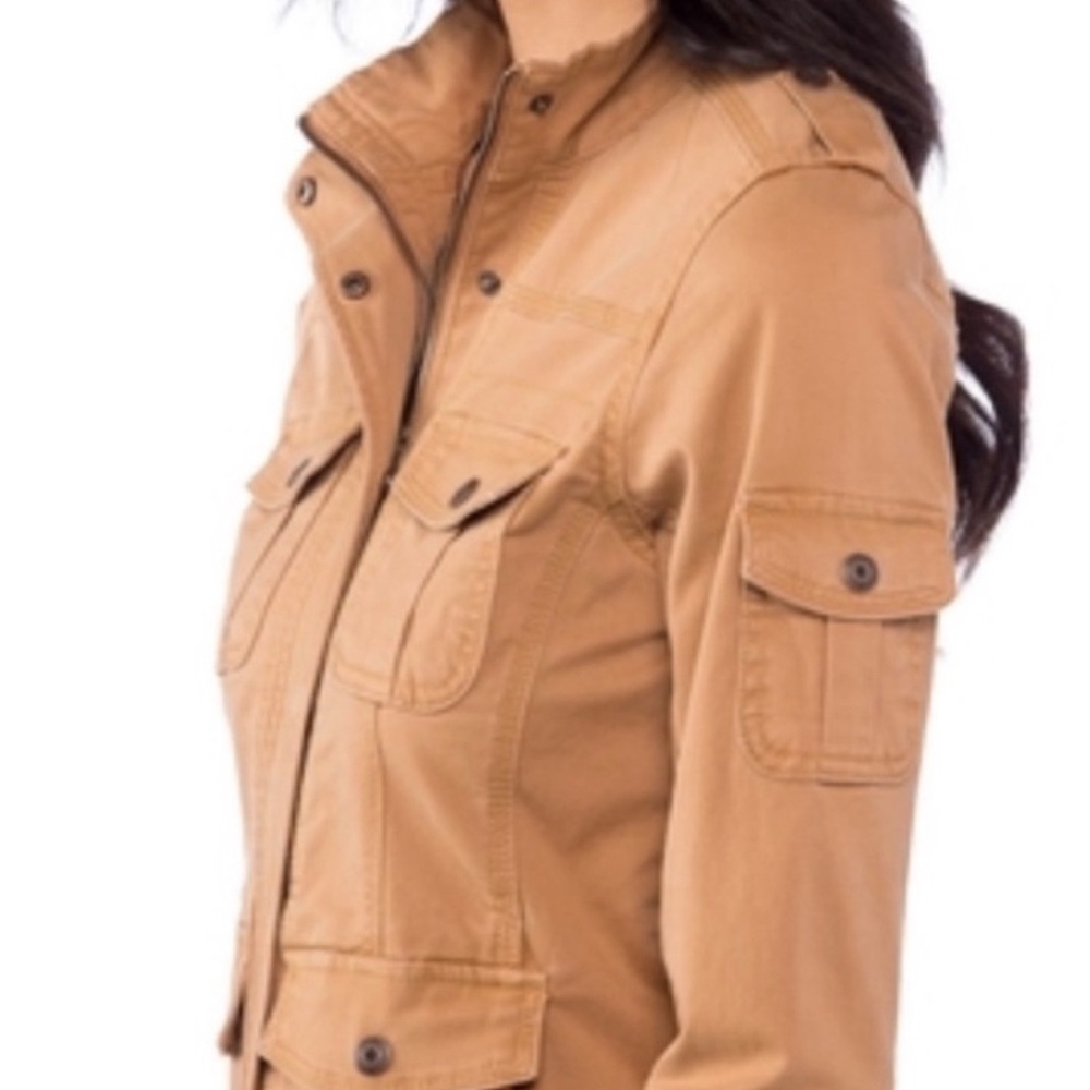 Kenzie Jeans Zip-Up Utility Jacket NWT - Picture 2 of 10